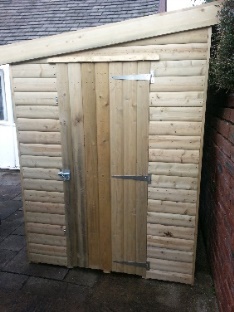 The 'Portishead' Shiplap, Apex or Pent Roof - Small to Medium Size Shed - Image 2